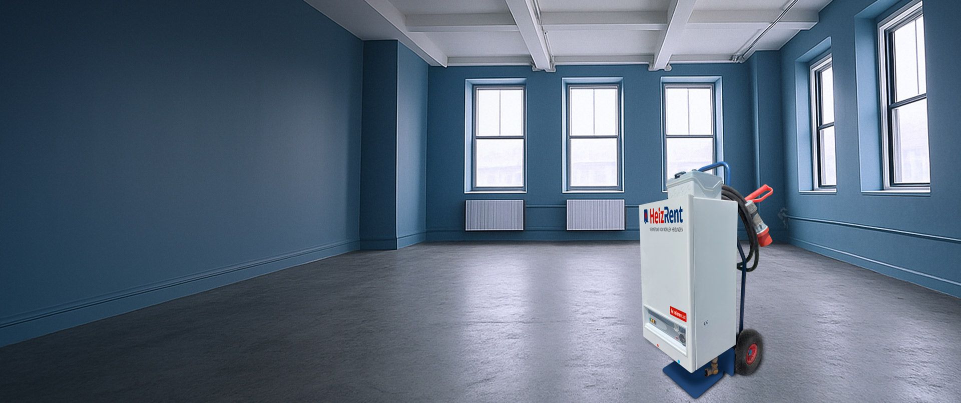 Estrich-ausheizen-heizung-heizzentrale